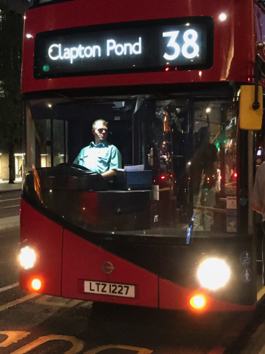 Clapton Pond Bus Man